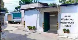 Di sewa gudang / workshop / kios luas 80 m2 di kalibaru timur kapuk jakarta barat akses dekat dengan PIK 1 dan toll jor