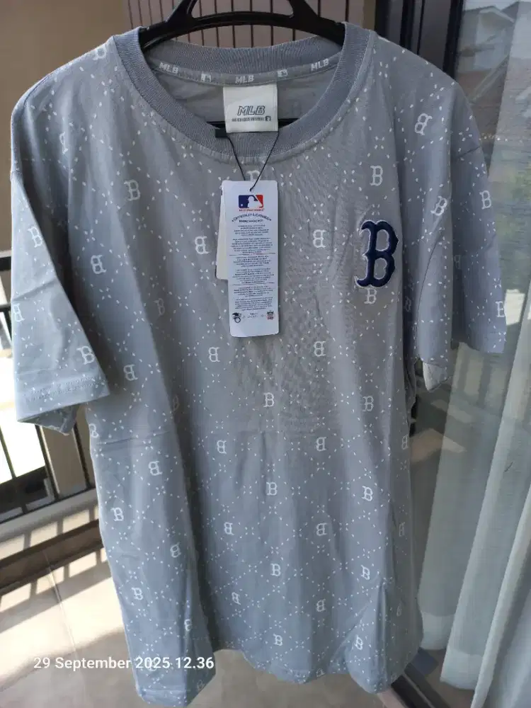 Tshirt MLB Boston Grey Original