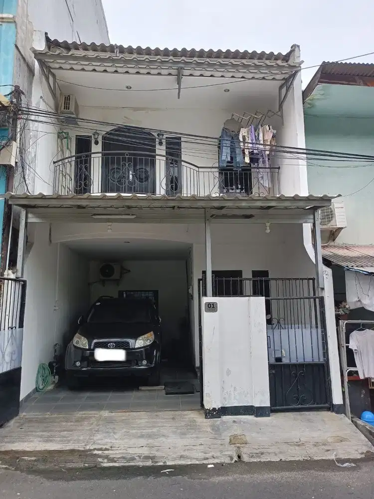 RUMAH MINIMALIS SAWAH BESAR ROW 2 MOBIL 2LT SHM FULL FURNISH JUAL CEPA