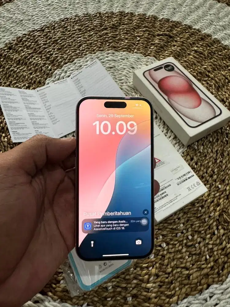 Iphone 15 128gb iBox BH 99% garansi on Juni 2026