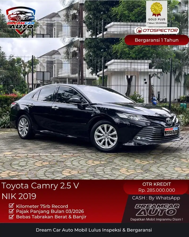 [ Sunroof ]  Toyota Camry 2.5 V Non Hybrid 2019/2020