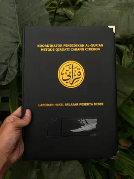 Map raport dan map ijazah potrait + siku