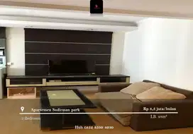 Disewakan Apartement Sudirman Park 2BR High Floor Full Furnished