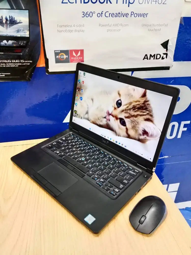 LAPTOPKERJA DELL LATITUDE 5490 CORE i7 RAM 8GB SSD 256GB SIAP PAKAI