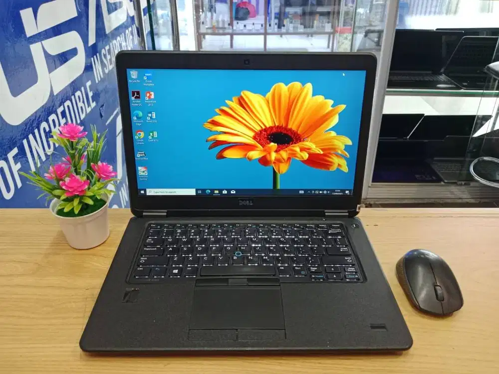 LAPTOP DELL LATITUDE E7450 CORE i7 RAM 8GB SSD 128GB SIAP PAKAI KULIAH