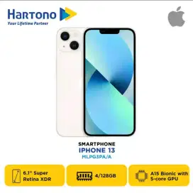 IPHONE 13 128GB STARLIGHT PROMO CICILAN BUNGA 0 SAMPAI 12 BULAN