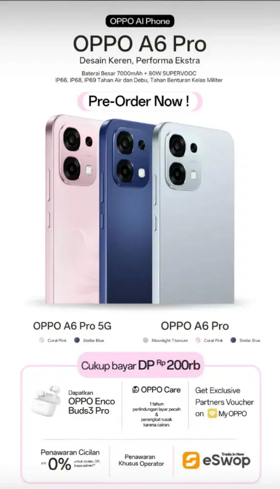 PO Oppo A6 Pro Series