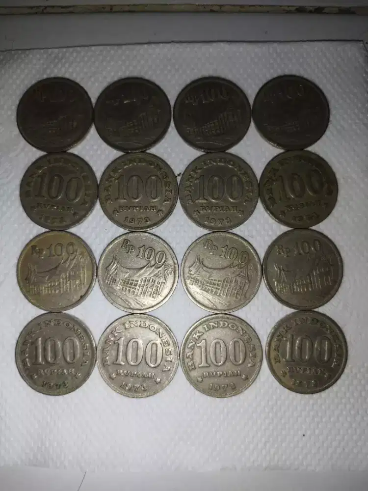 Coin Logam Kuno tahun 1973