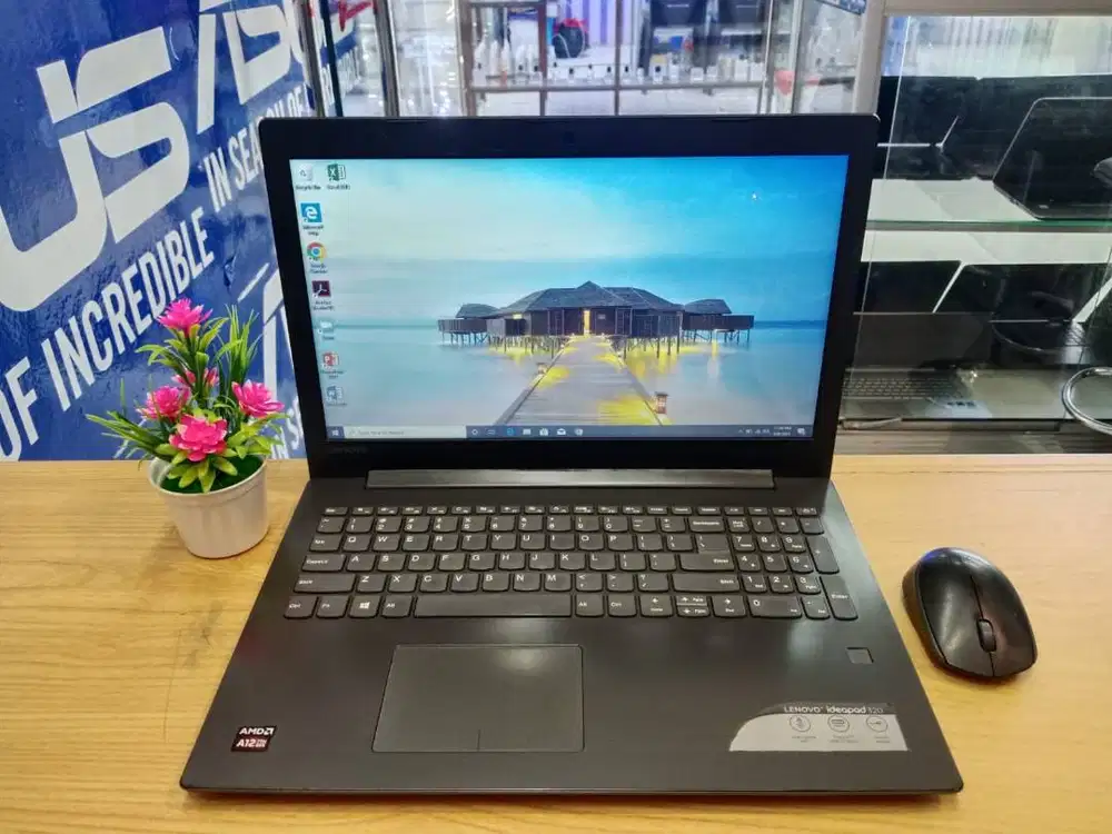 RAM 20GB SSD 256GB LAPTOP LENOVO IDEAPAD 320 AMD A12 GEN 7 SIAP PAKAI
