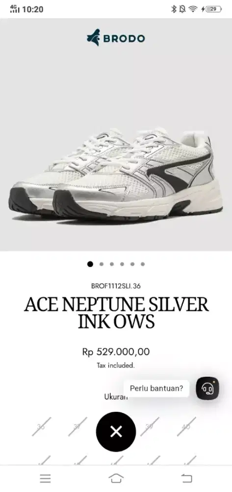 Brodo Acne Neptune Silver