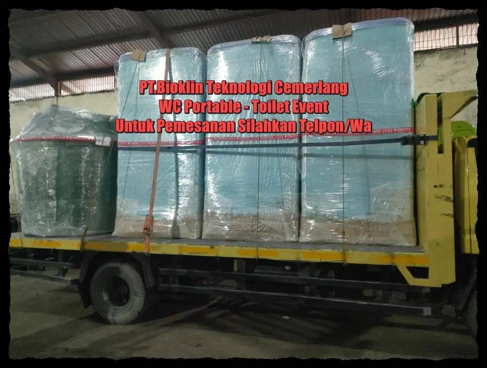 Toilet Fiberglass - Toilet Out Door - Wc Portable -Toilet Proyek