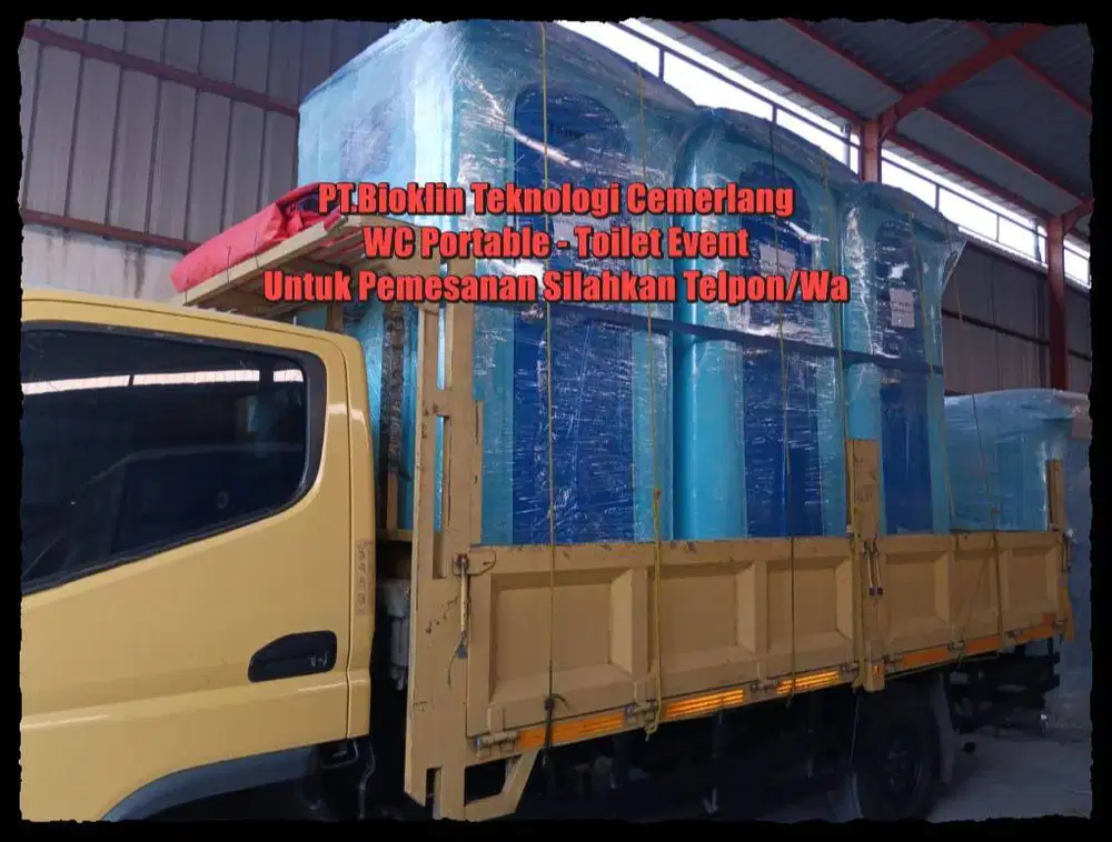 Toilet Fiberglass - Toilet Out Door - Wc Portable -Toilet Proyek