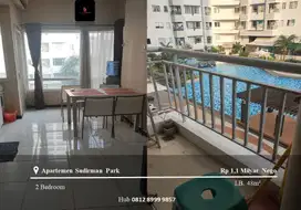 Dijual Apartement Sudirman Park Low Floor 2BR FF