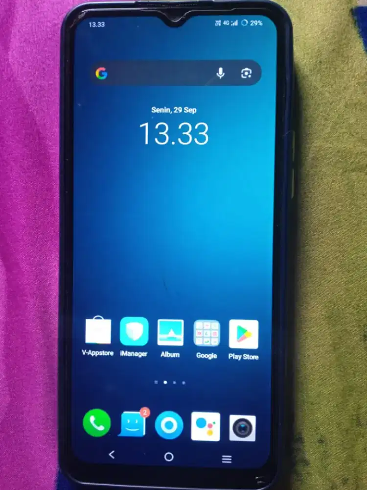 Vivo y22 ram 4+4/64