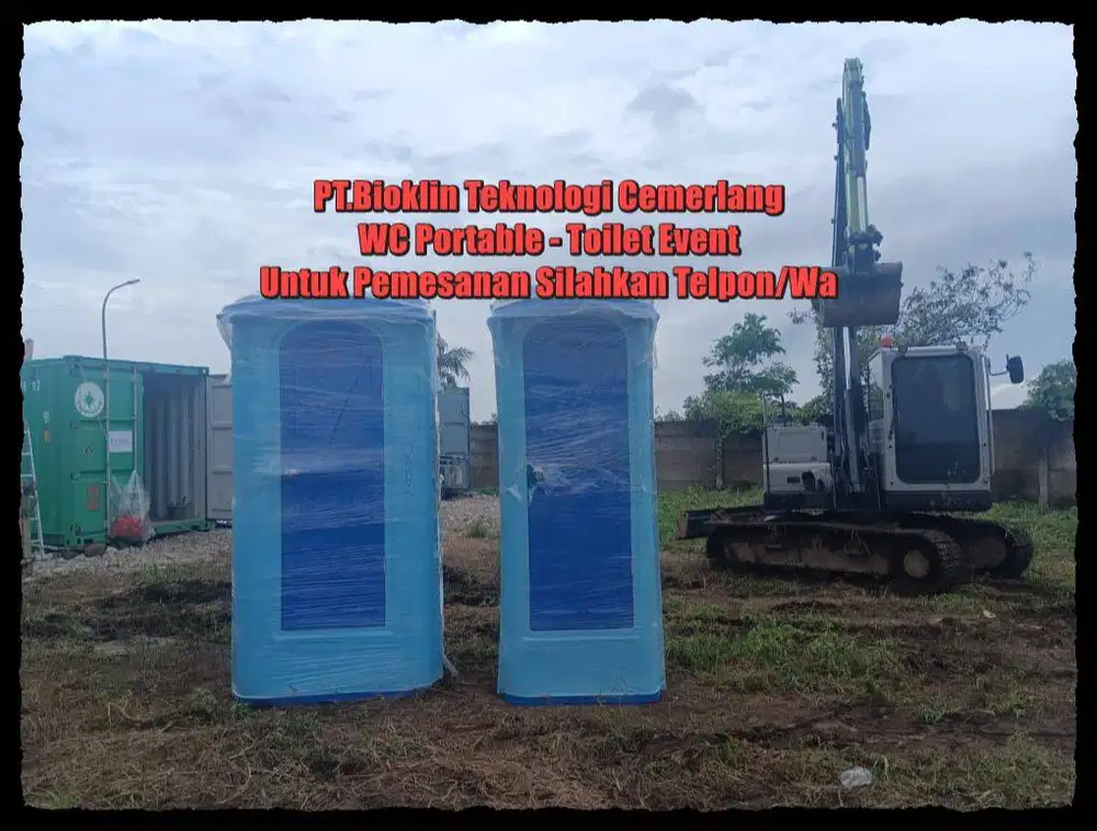 Toilet konser - Toilet Darurat - toilet bencana - Toilet Fiberglass