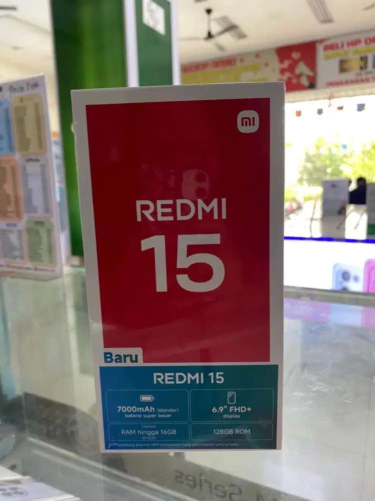 New Redmi 15 Ram 8/256