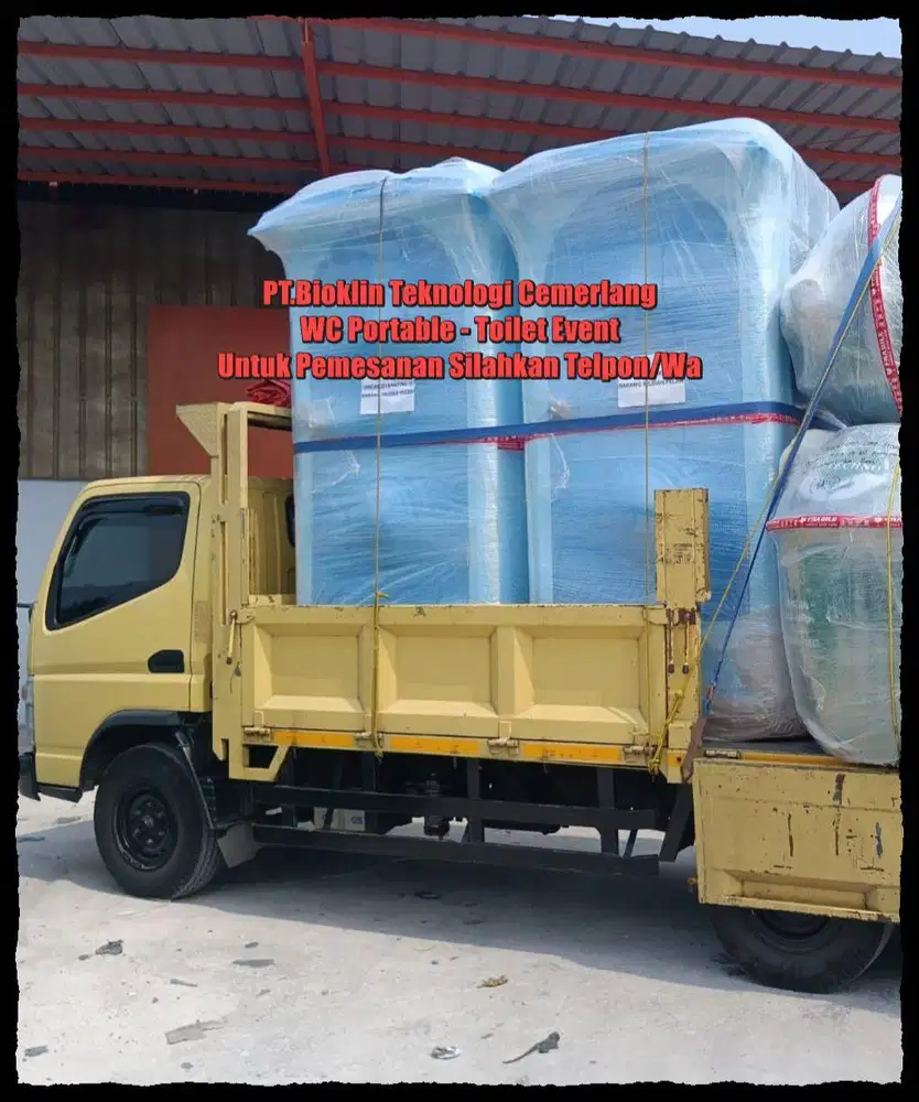 Toilet Fiberglass - Toilet Out Door - Wc Portable -Toilet Proyek