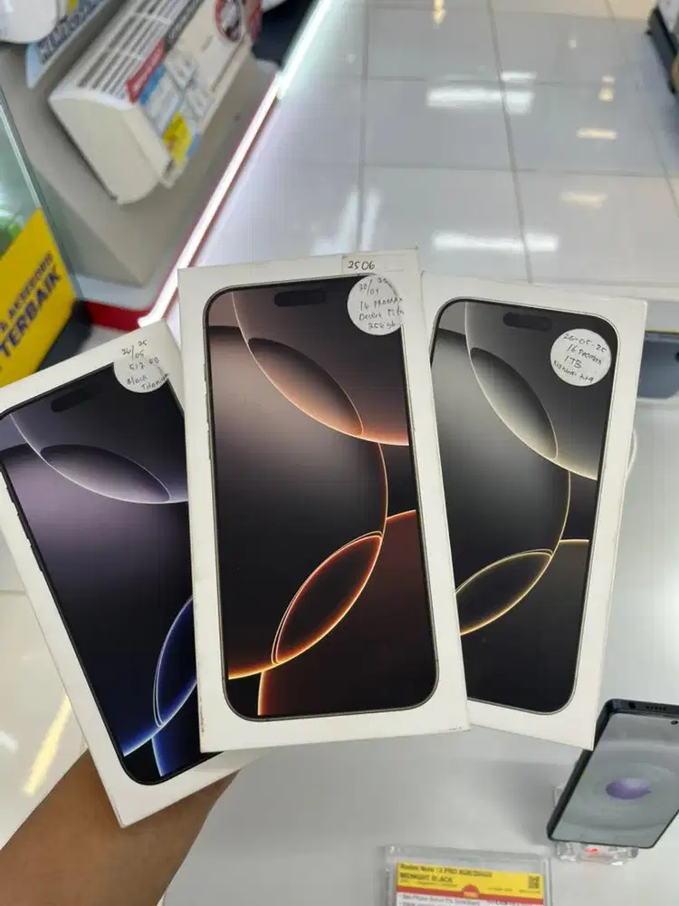 iPhone 16 Pro Max 256gb Ibox , Bisa cicilan KTP saja