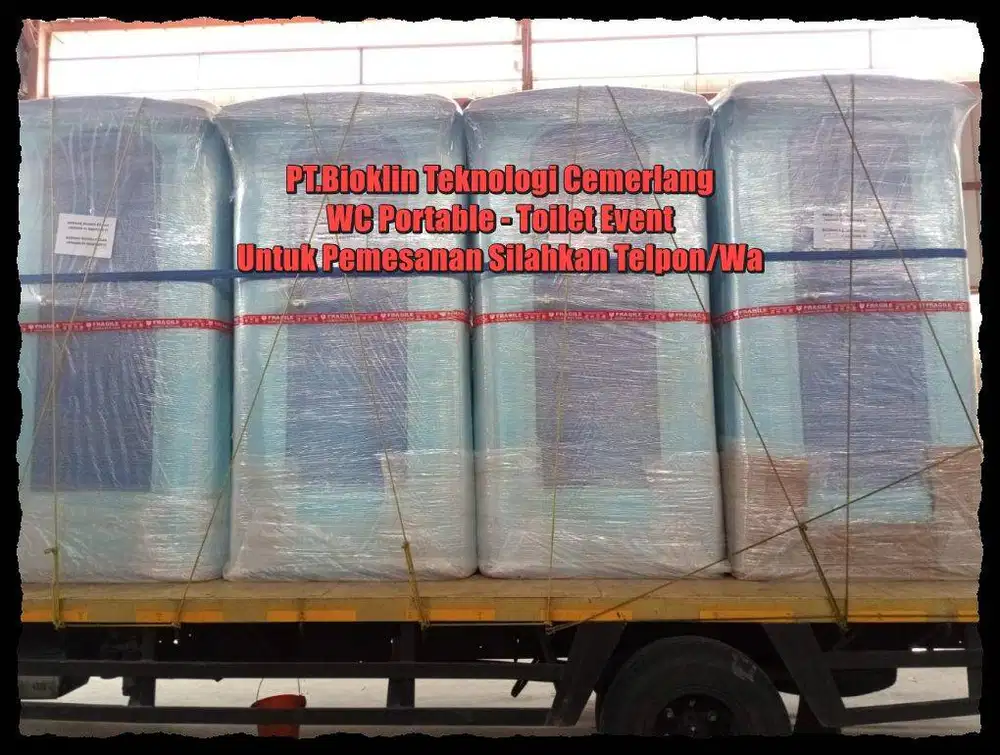 Toilet konser - Toilet Darurat - toilet bencana - Toilet Fiberglass