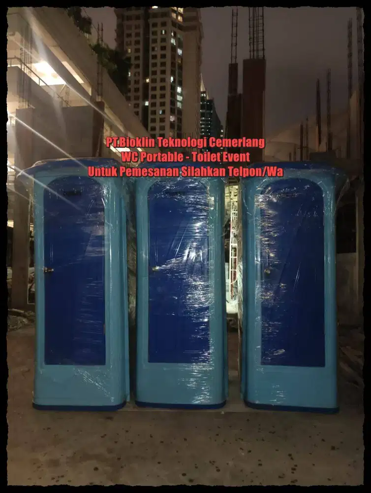 Toilet Fiberglass - Toilet Out Door - Wc Portable -Toilet Proyek