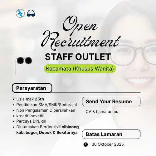 Staff Toko/Outlet (khusus wanita)