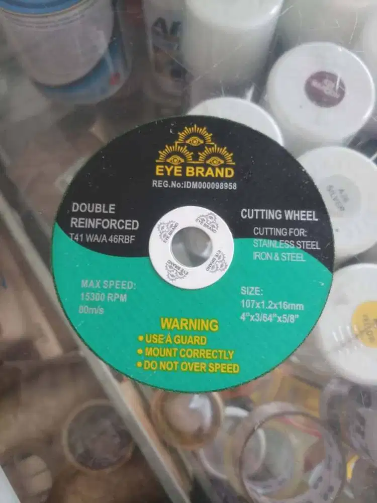 MATA POTONG CAP MATA 4'  Minimal pembelian 20 pcs atau 1 kotak