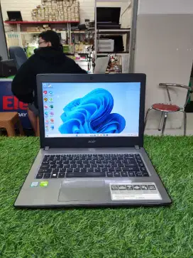 Jual laptop Acer i5 12/256 dobel vga