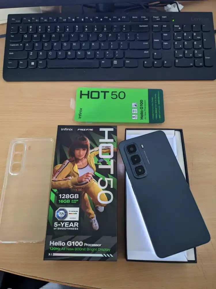 infinix hot 50 8+8/128gb fullset