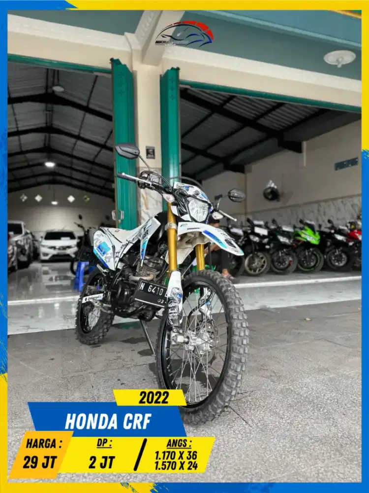 HONDA CRF 150 2022 BEKAS BERKUALITAS HIKMAH MOTOR KEPUH MALANG