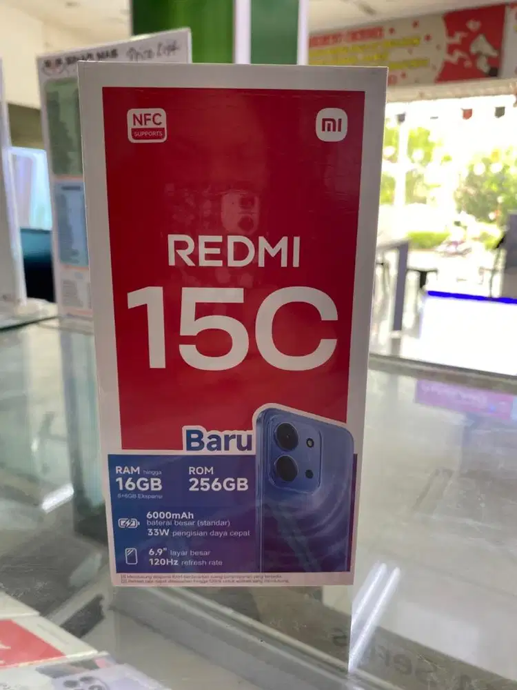 New Redmi 15c Ram 8/256