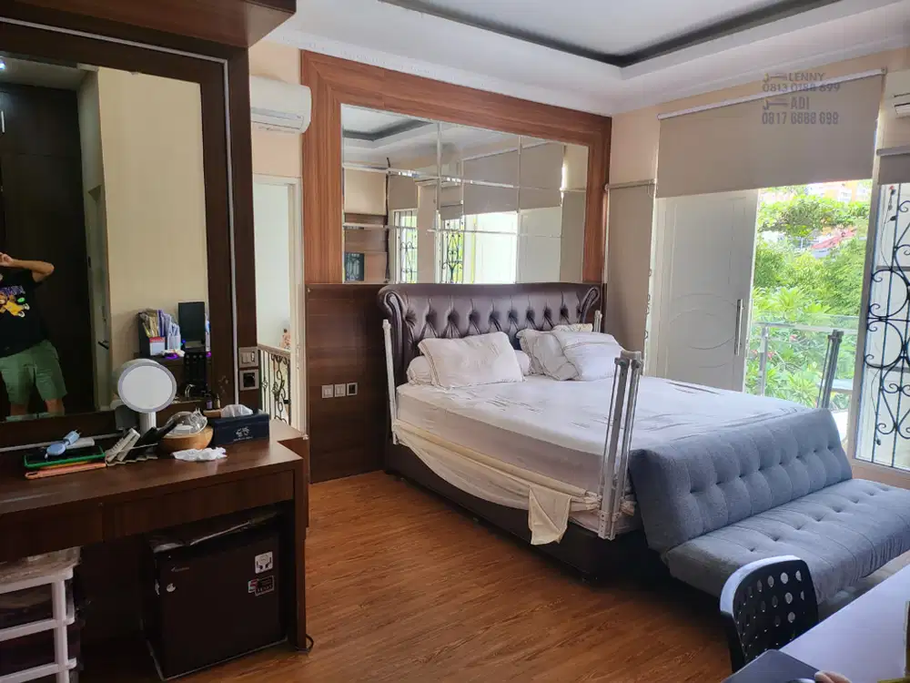 Dijual Cepat Rumah Malibu 8x15 hadap barat full bangunan