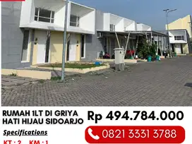 Rumah Ready Stok 1lt  Murah Angsuran 1 Jutaan di Candi Sidoarjo