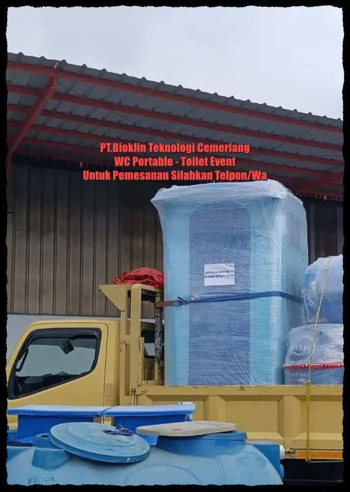 Toilet konser/Toilet Darurat/toilet bencana/Toilet out door