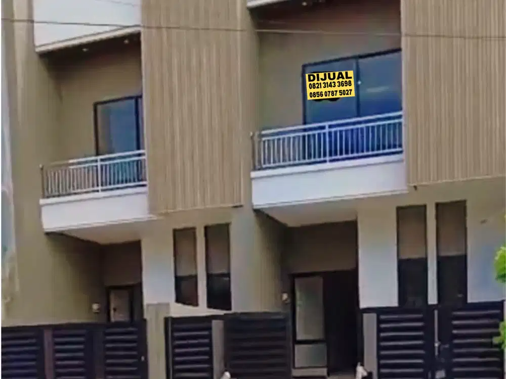 Rumah Baru Gres Minimalis 2 Lantai di dekat Merr Surabaya Timur