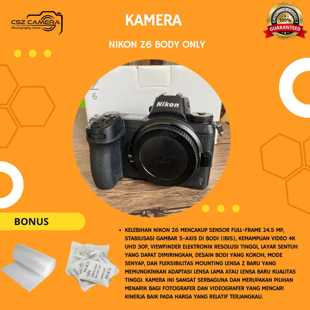 Nikon Z6 Body Only Free Rig