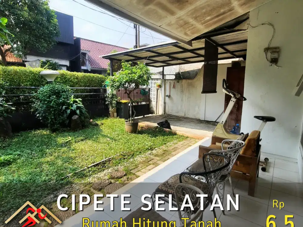 DIJUAL RUMAH KOMPLEK HITUNG TANAH CIPETE JAKARTA SELATAN