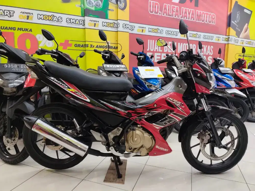 Only cash !! Suzuki satria Fu tahun 2012