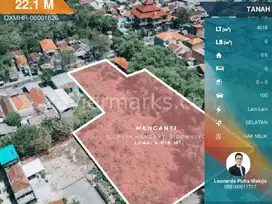 Tanah Komersial 4.018m2 Raya menganti gresik hanya 20menit ke Gwalk