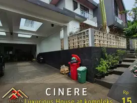 DIJUAL RUMAH MEWAH DALAM KOMPLEK ELIT DI CINERE DEPOK