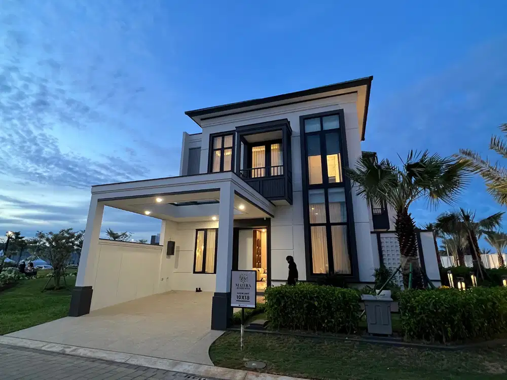 Rumah Mewah Tepi Danau Gading Serpong Matera Residences