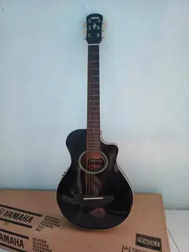 YAMAHA APXT2 / APX T2 Gitar Akustik Elektrik Travel Ukuran 3/4 - Hitam