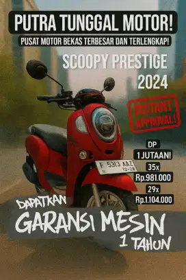 Warna merah merona harga murah merana. Unit yang bikin salfok dijalan