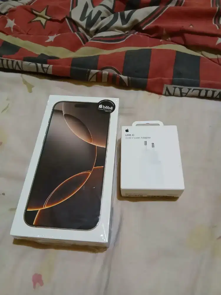 Iphone 16 pro max 256 ibox baru banyak bonus