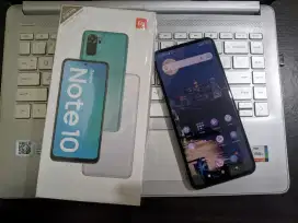 Redmi Note 10 4/64 Lengkap Tangan Pertama