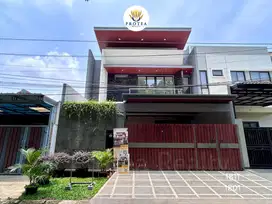Rumah 2 Lantai Desain Modern Kontemporer Dalam Proses