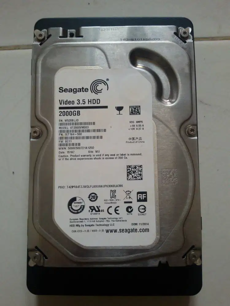 Hardisk Internal Seagate 2TB