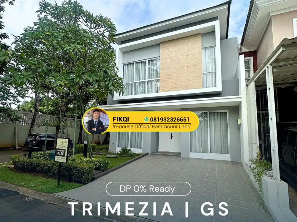 Rumah Mewah Show Unit Developher Trimezia 8x15 Full Furnished