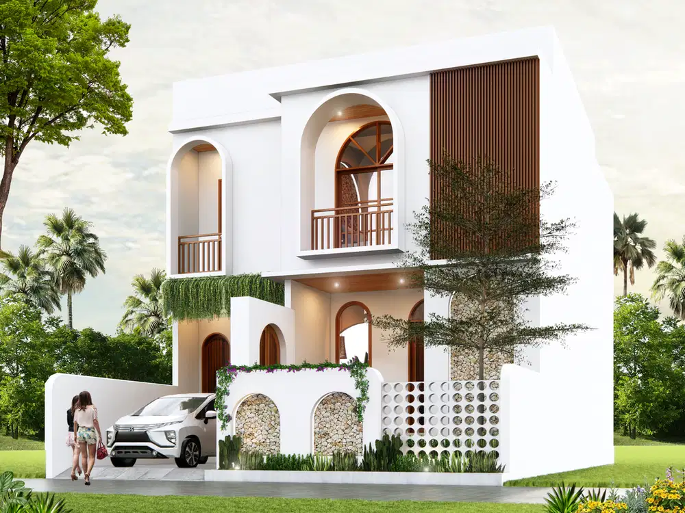 villa di jual 2 lantai murah di nusadua sertifikat hak milik