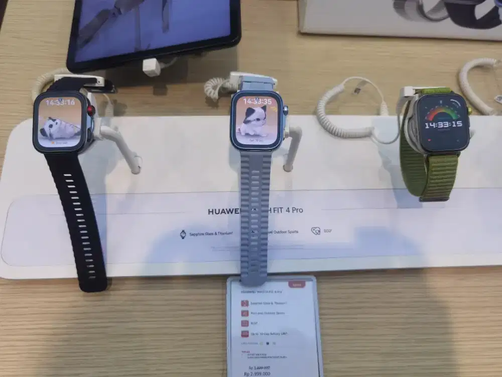 Huawei watch fit4 pro cashback 500k promo free strap