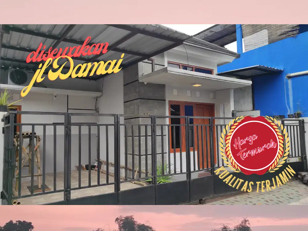 BU Sewa Rumah Kontrakan 3KT 2KM dekat UGM UII UNY KM8 Full Furnished